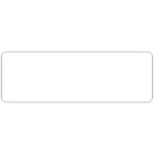 SPC Perforated Thermal Transfer Label - 3" x 1" - 3" Core - White - 2500 Pack-Label Description White Thermal