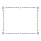 St. James Premium Weight Certificates, Julian Design, Silver Foil, White, 15 Pack-Premium 65lb white certificates