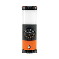 ECOXGEAR Waterproof EcoLantern with High Intensity LED's, Built in 360 Degree Bluetooth Speaker & 4,400 mAh Power Bank, Orange-IP67 Waterproof / Shock Resistant