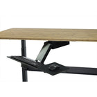 Uncaged Ergonomics KT2 Ergonomic Sit or Stand Under-Desk Keyboard Tray, Fully Adjustable-Keyboard Panel Dimensions: 18.5" (W) x 8.75" (D)