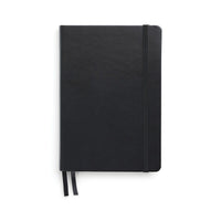 TRU RED Medium Flexible Cover Dotted Journal - Black-Medium size (5.5" x 8")