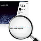 HP - Cartouche de toner noir 87A (CF287A) LaserJet d'origine-D'une fiabilité inégalée, les cartouches d'origine HP sont pratiques et offrent un meilleur rapport qualité-prix