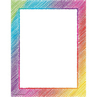Teacher Created Resources - Papier décoratif, gribouillis, paquet de 300-20 lb