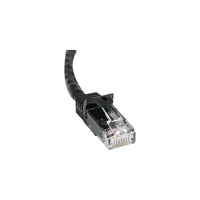 StarTech N6PATCH35BK 35' Cat 6 Snagless Patch Cable, Black-RJ-45 Male connector on both sides for dependable network connectivity