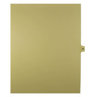 Mark Maker – Onglets séparateurs juridiques beiges, 1/15 onglets, format lettre, sans trous, numéro 38, 25/paquet-Onglets séparateurs beiges, 1/15 onglets