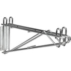 TENAQUIP – Tablettes en treillis métallique chromaté, montage mural direct, RL613, 5/paquet-TENAQUIP – Support pour tablette double de 14 pouces