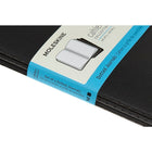 Moleskine Cahier Dotted Soft Cover Journal, Black, 5" x 8.25"-Acid Free Ivory coloured paper