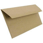JAM Paper #10 Business Envelopes, 4 1/8 x 9.5, Brown Kraft Paper Bag, 100 Pack (6314842g)-Opening: booklet