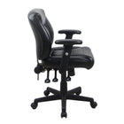 Staples Kendros Task Chair - Black-Pneumatic seat-height adjustment allows you to work at your preferred height