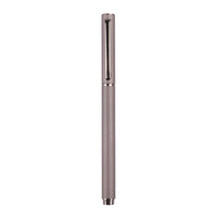 Gry Mattr Ball Point Pen Matte Light Grey Barrel - Black Accents - 0.7mm-Ball Point Pen