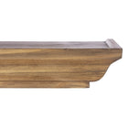 kieragrace Muskoka Fitz Wood Shelves - Set of Three - Walnut, 36"-Measurement and weight capacity: each floating shelf measures 36"L x 3"W x 5"H. significant length means you have over 3 feet of the beautiful display, creating maximum storage space. each wall shelf holds up to 8 pounds which allows you to place items with a little more weight on each shelf