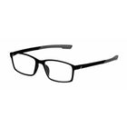 SAV Eyewear Sportex 4200 Rectangle Blue Light Glasses - + 2.75 - Black-Contemporary rectangular frame
