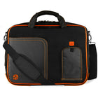 Vangoddy 15.6" Laptop Messenger Bag - Orange-Versatile laptop bag  Features accessory pockets for business cards, pens, stylus, and tablets or effortless organization.