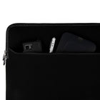 Vangoddy 13.3" Neoprene Laptop Sleeve - Black-Slim-line design allows this case to be carried solo or fit in your favorite bag