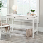 Sauder 47"W County Line Desk - Soft White- Finished on all sides for versatile placement in any room of your home