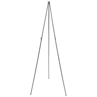 Quartet Instant Easel - 63"H - Black-Lightweight, portable display easel