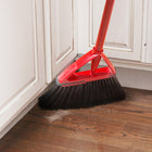 Vileda Oskar Broom with Dustpan-Flagged tip bristles trap dust and dirt for a better clean leaving a dust-free shine behind