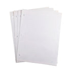 Hilroy Loose-Leaf Filler Paper - 16lb. - 3-Hole Punched - Ruled - 10.87" x 8.37" - 400 Sheets-400 Sheets of paper