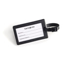 Samsonite Luggage ID Tag -  Maple Leaf Red/Black-ID card included for recording personal information