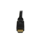 StarTech 25 ft High Speed HDMI Cable, Ultra HD 4k x 2k HDMI Cable, HDMI to HDMI M/M-Maintain durable, error-free HDMI to HDMI audio-video performance using molded connectors with strain relief