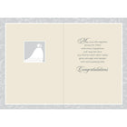 Rosedale 5-1/2" x 8" Congratulations To The Bride & Groom Wedding Greeting Cards And Envelopes, 12 Pack (18009)-Card shop quality greeting cards