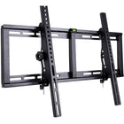 CJ Tech – Fixation murale inclinante à profil bas pour téléviseur de 32 à 65 po-Fixation murale en acier à profil bas robuste