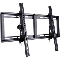 CJ Tech – Fixation murale inclinante à profil bas pour téléviseur de 32 à 65 po-Fixation murale en acier à profil bas robuste