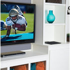 RCA SLIVR XL Multi-Directional Indoor Amplified HDTV Flat Antenna-Receives TV broadcasts including 4K and 1080 HDTV for the highest-quality picture and sound from both UHF and VHF stations (up to 60 miles from the tower)