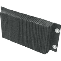 Dock Bumper Solutions, Butoirs De Quai Lamellés, Horizontal, Caoutchouc, 12po La X 4po P X 10po H-Profondeur 4po