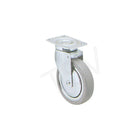 Colson Zinc Plated Caster, 6" (152 Mm), Caster Type: Swivel, Wheel Material: Crown Grey Adv, 2 Pack (Y681-ECB-TP)-Wheel Diameter: 6" (152 mm)