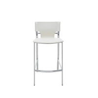 Plata Import Venice Stool, 30"H, White, 2 Pack-Bar Stool