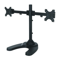 TygerClaw Dual-Arm Desk Mount for 2 Display, 27.5" x 20" x 16.5", Black-Medium size desk mount