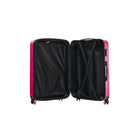 TOSCANO EMINENTE Bagage à main rigide 20 po - Fuschia-Garantie mondiale limitée de 5 ans