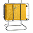 American Tourister Curio Spinner Carry-on Luggage - Golden Yellow-Multi-stage pull handle allows you to customize the height for a more comfortable experience