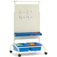 Copernicus Deluxe Chart Stand-The Deluxe Chart Stand can hang both chart paper and pocket charts along with the ability to adjust the height