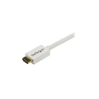 StarTech 7m (23 ft) White CL3 In-wall High Speed HDMI Cable, HDMI to HDMI, M/M-Ideal for in-wall HDMI installations