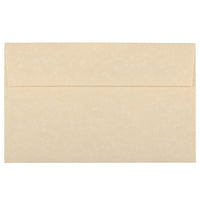 JAM Paper A10 Invitation Envelopes, 6 x 9.5, Parchment Brown Recycled, 1000 Pack (52074B)-Brown