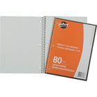 Hilroy Notebook Metric 1cm Graph, 10-1/2" x 8", 80 Pages-Metric graph book with 1 cm squares ruling on one side, plain on back page