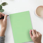 JAM Paper Matte Paper, 8.5" x 11", 28 lb, Mint Green, 50 Pack (16732385)-Mint Green