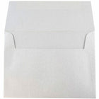 JAM Paper A6 Invitation Envelopes, 4.75 x 6.5, Stardream Metallic Silver, 250 Pack (GCST659H)-Blank interior for personalized message
