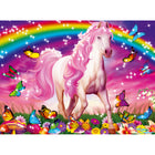 Ravensburger Horse Dream 100-Piece Glitter Puzzle-Premium Puzzling Experience: Entertaining images to stimulate children's interest and curiosity, clean-cut pieces with Ravens burger's perfect interlocking fit