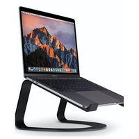 Twelve South Curve Stand for MacBook - Black-At first glance it looks like a work of art rather than an elegant stand