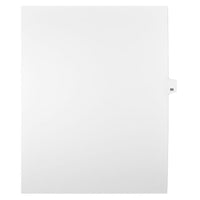 Mark Maker Legal Exhibit Index Tab White Single Tabs, 1/25th Cut, Letter Size, No Holes, Number 86, 25 Pack-White Single Tabs, 1/25th Cut