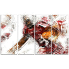 Designart Football Live Ball Canvas Art Print, (PT2518-271)-Print