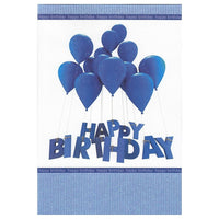Rosedale 5-1/2" x 8" Masculine Birthday Greeting Cards And Envelopes, 12 Pack (15789)-Printed on premium uncoated card stock