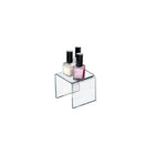 Azar Displays – Socle en acrylique, 2,5 larg. x 2,5 haut. x 2,5 prof. (po), 4/paquet (515328)-Il est soutenu par 2 pieds pleins sur toute la longueur