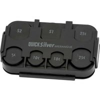 Merangue QuickSilver Coin Dispenser with Sun Visor Clip - Black (CH1129BL)-Organizes and dispenses Canadian coins - holds up to $21.85 in coins