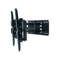 TygerClaw Tilt and Swivel Flat-Panel TV Wall Mount, 42" - 70", (LCD4103BLK)-Large size tilt and swivel wall mount