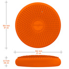 Bouncyband Little Wiggle Seat Sensory Cushion, Orange-Designed for young kids unlike larger cushions and balance discs