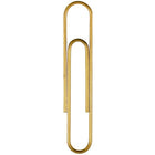 JAM Paper Coloured Jumbo Paper Clips, Large, Gold Paperclips, 3 Packs of 75, 225 Total (21832060b)-4